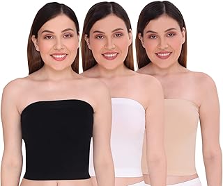 Glamroot Air chamber camisole without straps for women.. Experience the ultimate in shopping convenience with DIAYTAR NIGERIA's vast catalog and 5-8 day delivery.