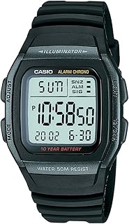 Casio W-96h-1bvdf for men's, black quartz.. Experience the DIAYTAR difference with our vast product selection and delivery within 5-8 days.