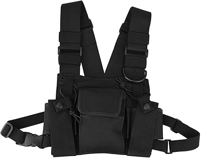Chest bag for talkie-talkie, suspended bag for military quality talkie-talkie, for safety work, case for talkie-walkie hands-free outdoor.. Discover a world of choices with DIAYTAR NIGERIA's extensive marketplace and prompt shipping service.