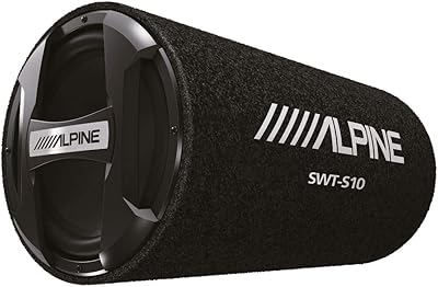 Caisson de basses fermé simple alpine 10", swt-s10, 1 200 watts maximum (250 watts rms).. DIAYTAR NIGERIA brings online shopping to every Nigerian with affordable prices and reliable shipping.