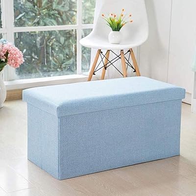 Foldable storage pouffe with large storage space end for bedroom and corridor.. No hassle, just shopping — DIAYTAR Nigeria delivers in under 8 days.