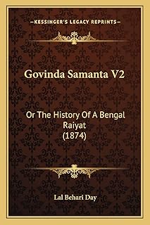Samanta Govinda v2: or the history of a ray of the Bengale (1874).. Your complete shopping solution, DIAYTAR NIGERIA offers extensive choice with competitive prices and delivery.