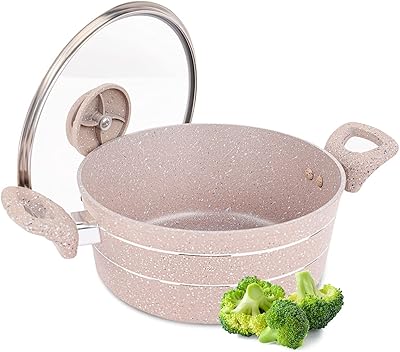 Royalford Smart Granite Savepan with glass cover, beige, 26 cm, RF9469BGE model number.. Discover endless shopping possibilities at DIAYTAR NIGERIA, with budget-friendly prices and reliable delivery.