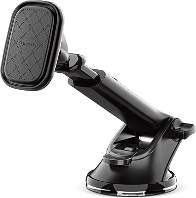 Moxedo Magnetic telephone support Hands for car for windshields and dashboard, adjustable telescopic arm, compatible with iPhone 13/12/11/XR/XS/XS Max/Galaxy S20 Note 20 Ultra and all smartphones.. DIAYTAR NIGERIA transforms online retail with unbeatable prices and consistent delivery timeframes.