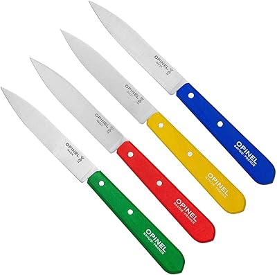 Office Opinel Classic Office Knives, Lot of 4, 12c27 stainless steel with high quality carbon content for excellent cut and good corrosion resistance, OP-001233.. Discover a world of affordable shopping with DIAYTAR NIGERIA's vast marketplace delivered to you in days.