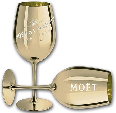 The real Ibiza Glass of Moet & Chandon Champagne (Gold), 1 glass.. Your trusted marketplace, DIAYTAR NIGERIA offers comprehensive selection with budget-friendly delivery.