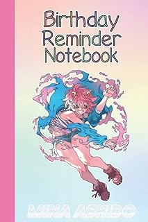Mina Ashido Manga Anime Bnha Mha Pinky Birthday Reminder Book.. No more overpriced stores — DIAYTAR Nigeria brings the best to your door.