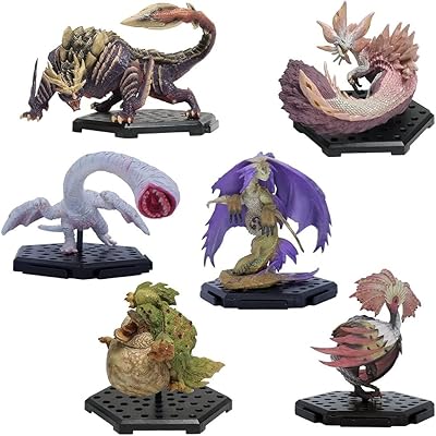 Capcom Monster Hunter Plus 19 figurine (set of 6 in a random box).. Shop local, shop fast — DIAYTAR Nigeria delivers across the country.