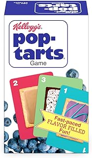 Funko Games Kellogg's Pop-Tarts 2 card game for 6 players, blue, 48712.. Click, pay, receive — DIAYTAR Nigeria makes online shopping seamless.
