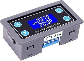 DC 12V 24V timer relay card, LCD Biminole LCD display, digital timer switch, trigger cycle timer for intelligent and out -of -tension control control.. DIAYTAR Nigeria delivers happiness in 5–8 days, no matter what you buy.