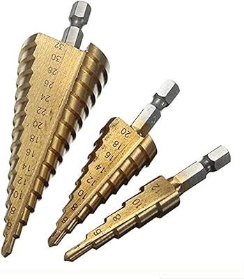 3 pieces/lot Metric steel screwdriver 4241 titanium set of Titane Tools Conical hole 4-12/20/32mm Plus bag.. DIAYTAR NIGERIA makes quality accessible with low prices and reliable 5-8 day nationwide delivery.