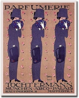 Ludwig tochtermann perfumery, 18 x 24 inch wall canvas.. DIAYTAR NIGERIA revolutionizes online shopping with competitive prices and reliable 5-8 day delivery.