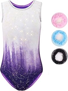 Gymnastics leotard for girls - Multicolored gradient - Long sleeves/Short - Gymnastics clothes for children - 3-12 years.. DIAYTAR NIGERIA: Where affordability and variety meet with convenient delivery within 8 days.