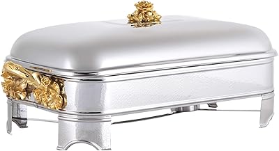 Rectangular stainless steel heating Regent Wild Bush Gold.. DIAYTAR NIGERIA makes every purchase count with our affordable prices and reliable 5-8 day shipping.