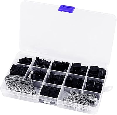 GAFOKI 620 Parts Electronic KITS Electric wire connector Connectors to crimp connector JST Connection cable Connection wire Connector of wire wire brooch wire pins, spindle headrest bid box to set in box.. DIAYTAR NIGERIA brings the marketplace to every Nigerian home with affordable prices and quick delivery.