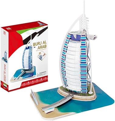 Dubai 3D puzzle Burj al Arab Hotel Hotel Hotel Kit Educational Toys for Children.. Quick delivery. Quality products. Great deals. That’s DIAYTAR Nigeria.