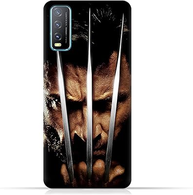 Vivo Y20 2021 mobile phone protective case with Wolverine motif.. DIAYTAR NIGERIA: Where affordability and variety meet with convenient delivery within 8 days.
