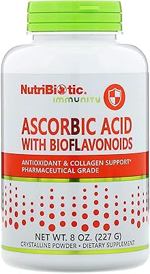 Nutribiotic ascorbic acid - Vitamin C 100 % pure - Crystalline powder - 227 g.. DIAYTAR NIGERIA bridges the gap between desire and affordability with nationwide delivery in under 8 days.