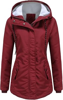 Hot winter coat for woman thick fleece lining hood.. Experience the ease of one-stop shopping with DIAYTAR NIGERIA's diverse catalog and nationwide delivery.