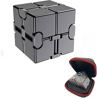 Fufuyu Infinity Cube Fidget Toys to relieve stress and anxiety of men, gift tool for fathers, aluminum alloy, extremely durable (gray).. Spend less, get more — that’s the DIAYTAR Nigeria promise.
