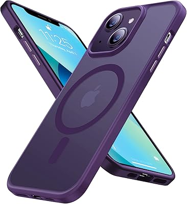 Infosun protection shell compatible with iPhone 13, compatible with Magsafe, with a shock -resistant magnetic design, mat matt rigid rear shell with magnets for iPhone 13, Violet.. Your digital shopping destination, DIAYTAR NIGERIA combines variety with affordability and quick delivery.