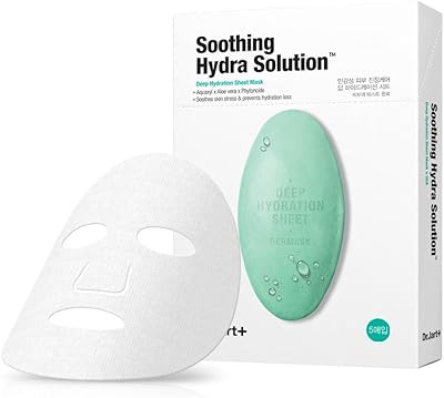 DR fabric mask. Jart SOOTHING HYDRA Solution for Unisex, 5 Pieces, White.. From fashion to electronics, DIAYTAR Nigeria brings it all to your doorstep — fast, easy, and affordable.