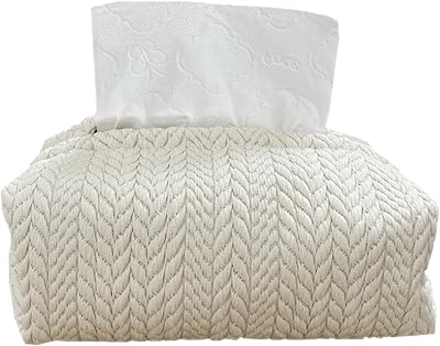 Simple fabric handkerchief box cover Creative Design Linen Creative Salle.. Shop easy, pay less, get it fast — with DIAYTAR Nigeria.