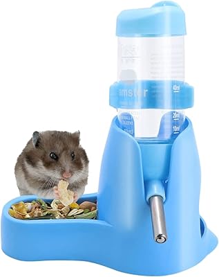 3 in 1 water bottle for Hamster Intul Small Pet, Automatic drinking bottle with food container, waterproof suspended ball for hamsters, rats, guinea pigs and rabbits.. Order today, receive in days — DIAYTAR Nigeria makes it possible.