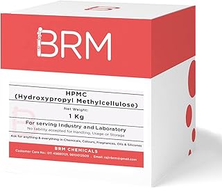 Brm Chemicals HPMC Hydroxypropylmethylcellulose - 1 kg for the manufacture of soaps, shampoos, cosmetics and personal care for the face, hair, skin and body.. DIAYTAR NIGERIA: Your affordable marketplace with reliable 5-8 day shipping across Nigeria.