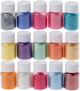 Pigment in Amai natural micas powder 15 colors epoxy resin.. Experience the joy of convenient shopping with DIAYTAR NIGERIA's vast selection and quick delivery service.