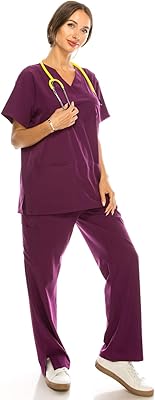 Set of medical clothes 7 pockets with V -neck for women - Extensible in 4 directions, comfortable and light.. Order now, relax later — DIAYTAR Nigeria ships in 5 to 8 days.