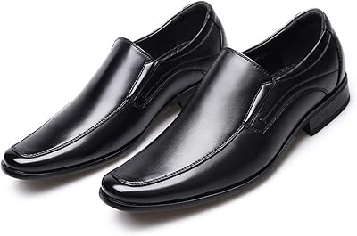 Hocane Men Dressed Shoes Brush Pu Leather Luxury Wedding Shoes Men Italian Style Slip-On Retro Oxford Shoes Leather Shoes For Men (Color: Hortel, Size: 7.5).. Experience the simplicity of DIAYTAR NIGERIA's extensive marketplace with delivery within 8 days.