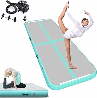 Inflatable pneumatic gymnastics training carpets for gymnastics tracks for domestic use/Training/Girl/Yoga/Water with pump.. DIAYTAR NIGERIA: Where every Nigerian finds affordable products delivered within the week.