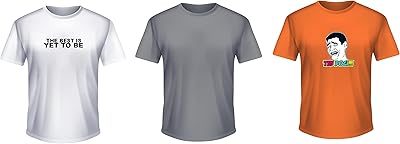 Ref T-shirt in cotton for men and women from the day offer, buy two, get a free.. Find quality and variety without breaking the bank — only on DIAYTAR Nigeria.