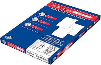 FIS 4444-100 Multifunction Laser label, 100 sheets, A4 format, white.. Shop with purpose at DIAYTAR NIGERIA and discover a world of products at budget-friendly prices.