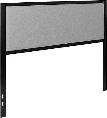 Flash Furniture Melbournet Bed padded with metal metal in light gray fabric.. DIAYTAR NIGERIA makes quality accessible with our affordable prices and dependable delivery service.
