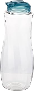 Bottle of water with round cover Comax Wave, 1.1 l, opening by single pressure, 1 room, made in Korea.. DIAYTAR NIGERIA stands as your affordable shopping ally with nationwide delivery in just 5-8 days.