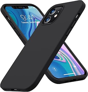 TORA liquid silicone protective shell for iPhone 12 pro with flexible handle for complete body protection [Love series] 6.1 inch, black.. DIAYTAR NIGERIA brings the marketplace to your home with budget-friendly prices and nationwide delivery.