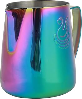 Foam cup and milk coffee pitcher, art cup with double -sided thickened milk cup in stainless steel for daily domestic use (400 ml).. Your complete e-commerce destination, DIAYTAR NIGERIA combines variety with budget-friendly nationwide shipping.