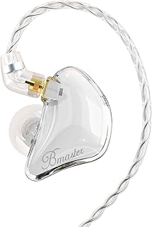 Basun helmet with triple B-Master internal speakers with two detachable cables that adapt to intra-ear, adapted to sound engineers and musicians (white).. Experience shopping without limits at DIAYTAR NIGERIA, where affordability meets convenience in just days.