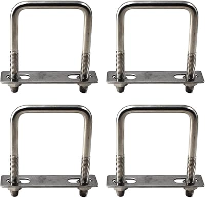 M6x50x100mm Square boulon in U -shaped in stainless steel 304 (package of 4).. Nigeria's e-commerce leader delivers unmatched variety and value to your doorstep in just 5-8 days.