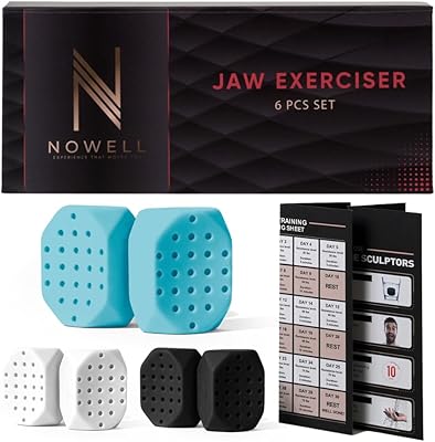Jaw exercise for men and women 6 silicone toner pieces.. DIAYTAR NIGERIA makes quality accessible with low prices and reliable 5-8 day nationwide delivery.