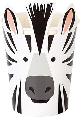 Zebra cups Party Animals Talking Table - Package of 8, 250 ml.. Experience the joy of convenient shopping with DIAYTAR NIGERIA's vast selection and quick delivery service.