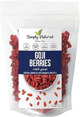 Simply natural goji berries 200 grams, an excellent source of antioxidants.. Find everything you need at prices you'll love with DIAYTAR NIGERIA's comprehensive e-commerce platform.