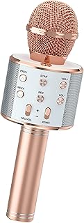 Wireless bluetooth karaoke microphone, Karaoke microphone wireless bluetooth for adults, toys for boys and girls, birthday gift (gold) gift (gold) gift.. Shop confidently on DIAYTAR Nigeria — everything you need, delivered quickly.