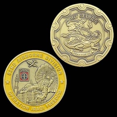 Commemorative part of the 82nd airborne division of the United States, commemorative part of the Iraqi freedom operation, part of a copper challenge.. Discover why millions choose DIAYTAR for affordable online shopping with delivery in just 5-8 days.