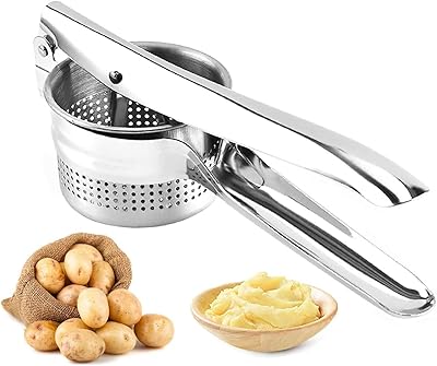 New Line York potato press in stainless steel Commercial tool to press.. DIAYTAR NIGERIA: Creating access to affordable products for every Nigerian with our swift delivery service.