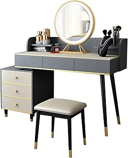 Vizco makeup table, modern and simple multifunctional dresser, combined chest of drawers, desktop table.. From tech to toiletries, DIAYTAR Nigeria delivers without delay.