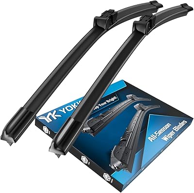 Yokkip Wiper Bales before OEM Quality 24 " + 19" for VW Jetta 2011-2019, VW Passat 2012-2015, VW CC 2013-2017, Passat Pilot, Wipers of Premium windshield all seasons, 2 packages (Pushing button).. Shop without compromise at DIAYTAR NIGERIA, where quality, affordability, and quick delivery coexist.