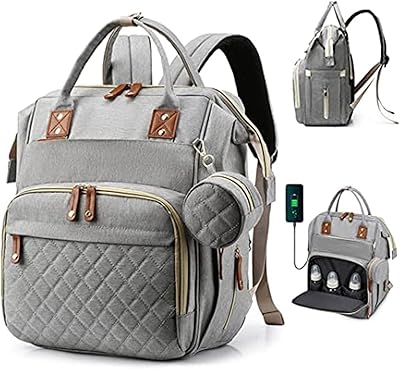 Backpack with large capacity layers with USB loading port for newborns Large backpack with multifunctional traveling for mom and dad.. Why waste time in traffic when you can shop online at DIAYTAR Nigeria? Enjoy convenience, unbeatable prices, and prompt delivery anywhere in Nigeria.